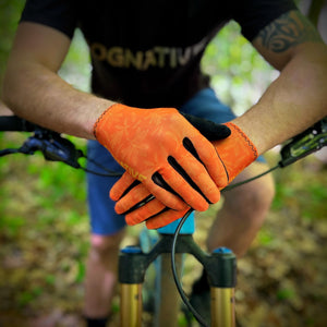 Summer Mountain Bike Glove | Rhodo Orange