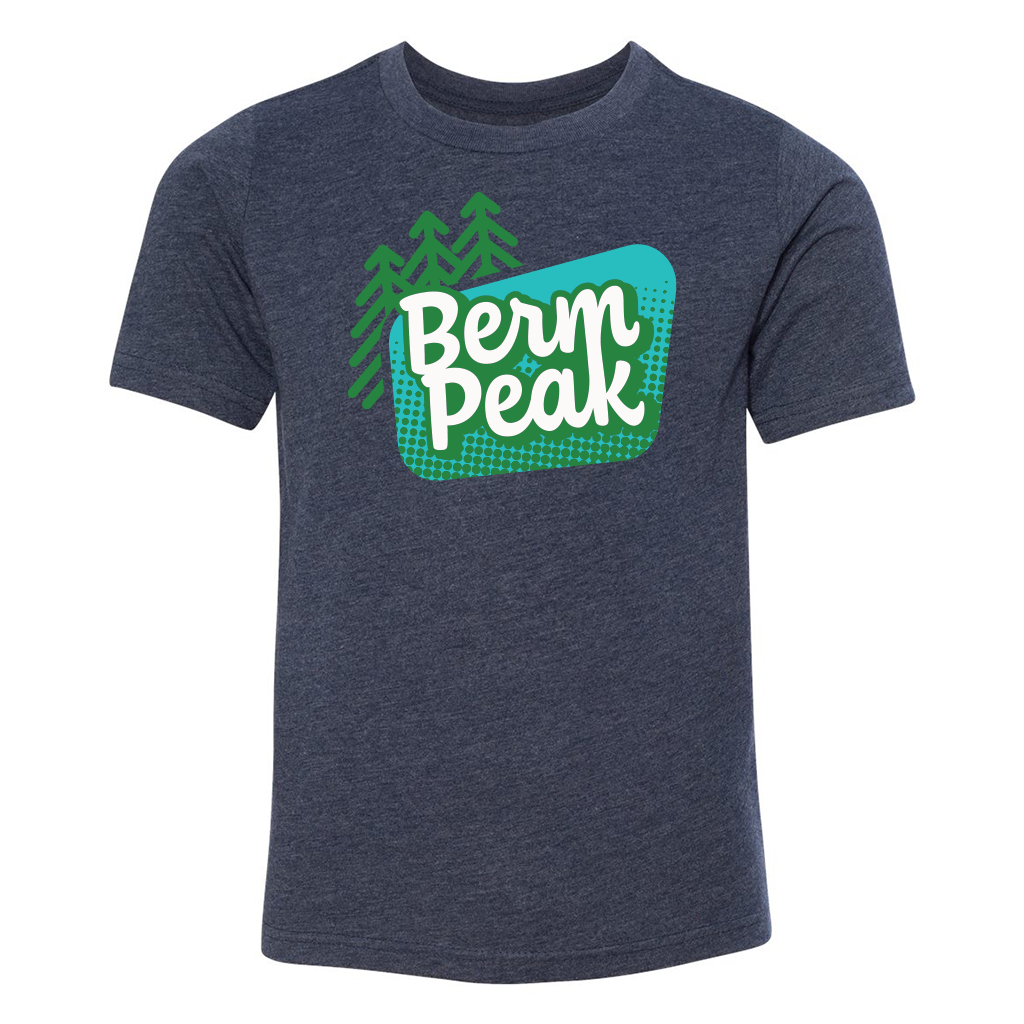 Between the Mountains Berry T-shirt for Kid (USA Size)