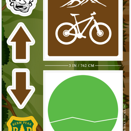 BERM PEAK TRAIL MARKER KIT (3 OPTIONS)