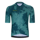 Men's Endurance Race Jersey (Teal Abstract)