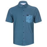Men's Short Sleeve Catalyst Mountain Bike Button-Down Shirt | SALE