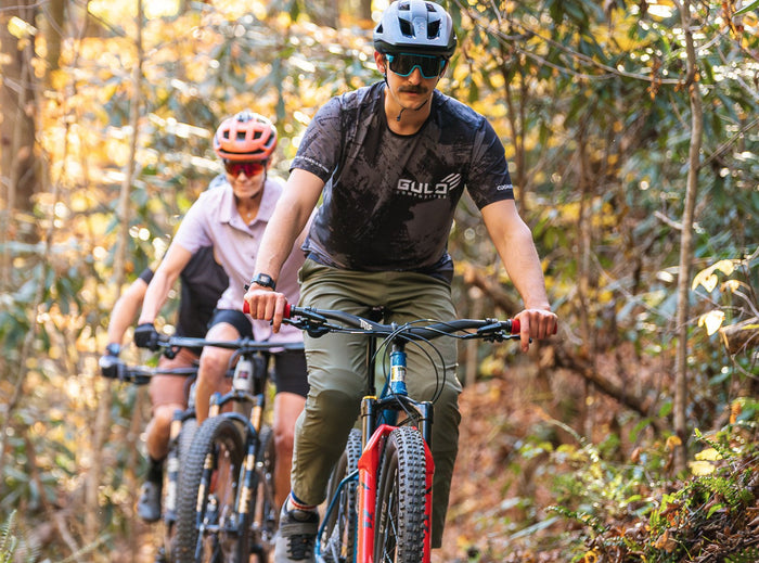 Riders on the trail in Cognative gear