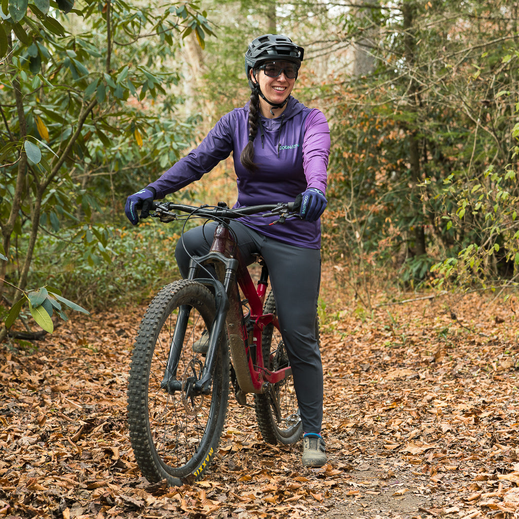 Women's Highland Cold Weather MTB Hoodie Jersey XS / Purple