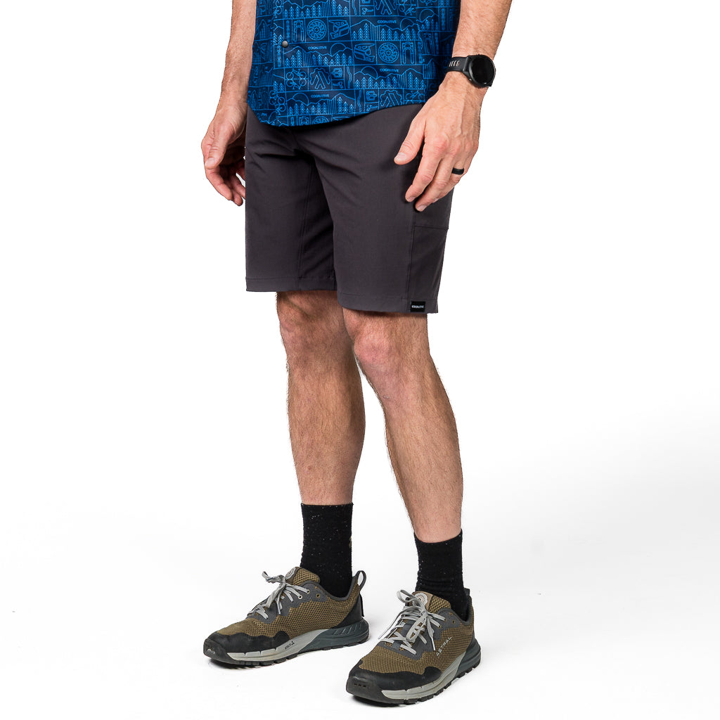 Men's Everyday Shorts | 4-Way Stretch & Zip Pockets – Cognative MTB®