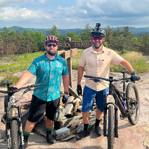 Men's Catalyst Mountain Bike Button-Down Shirt | Rhodo Tan