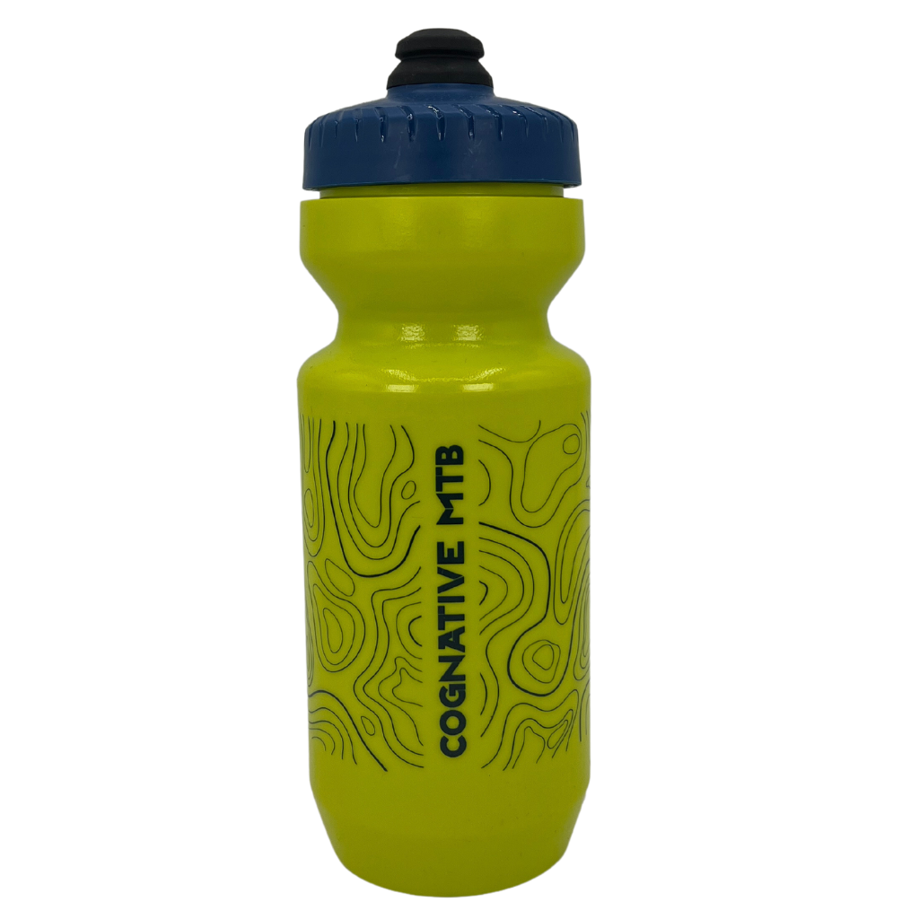 Cognative Topo Map Purist Mountain Bike Water Bottle (7 Options)