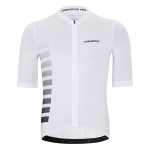 Men's Endurance Race Cycling Jersey (Gradient White)