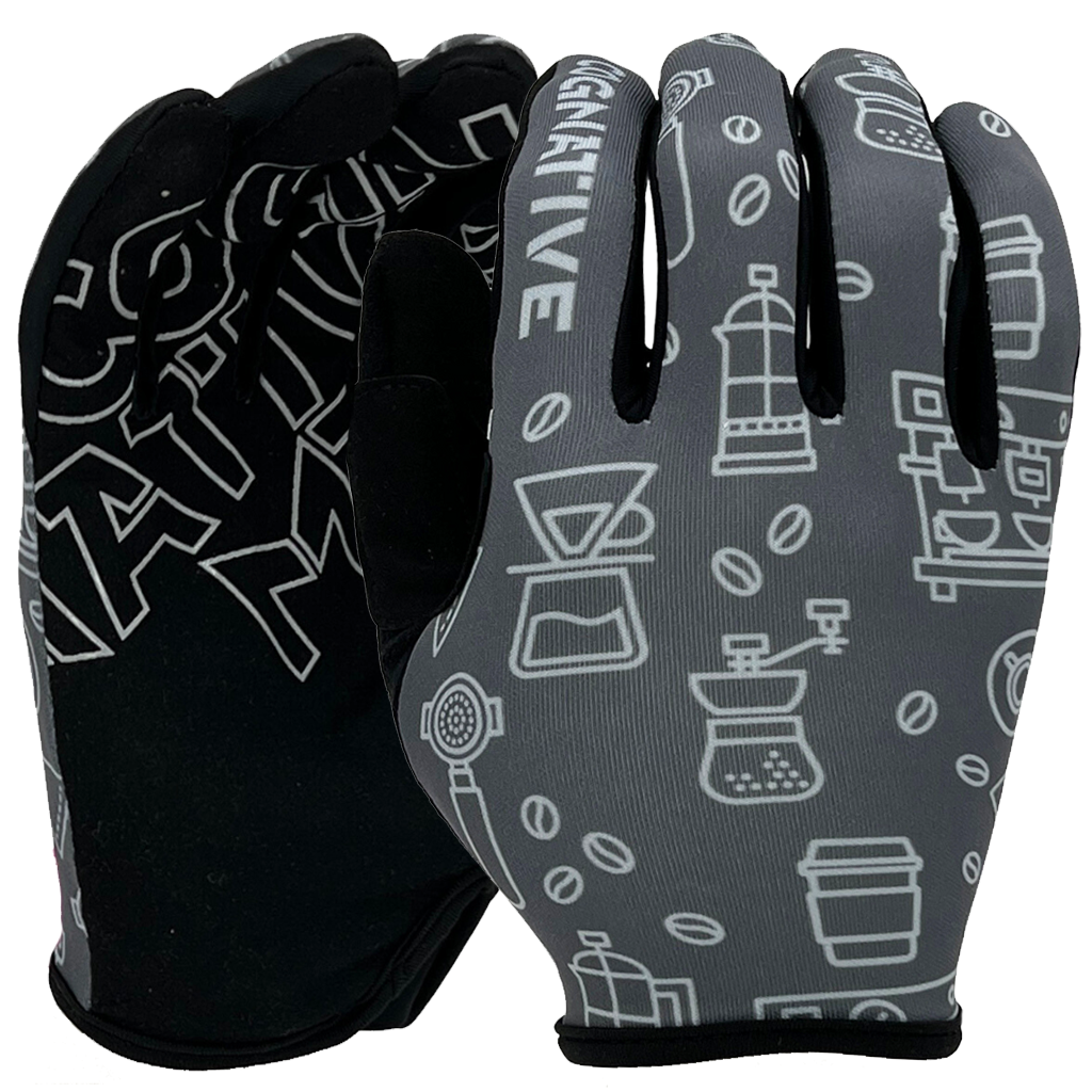 COGNATIVE MTB グローブ M ブラックフローラル Black Floral Mountain Bike Gloves | Durable & Functional