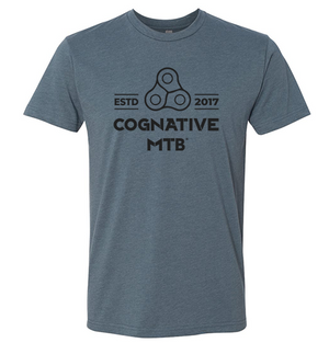 (Factory Second) Cognative Chain Logo - Men's Shirt (Indigo)