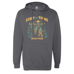 Start Em Young Unisex Adult Hoodie (Charcoal)