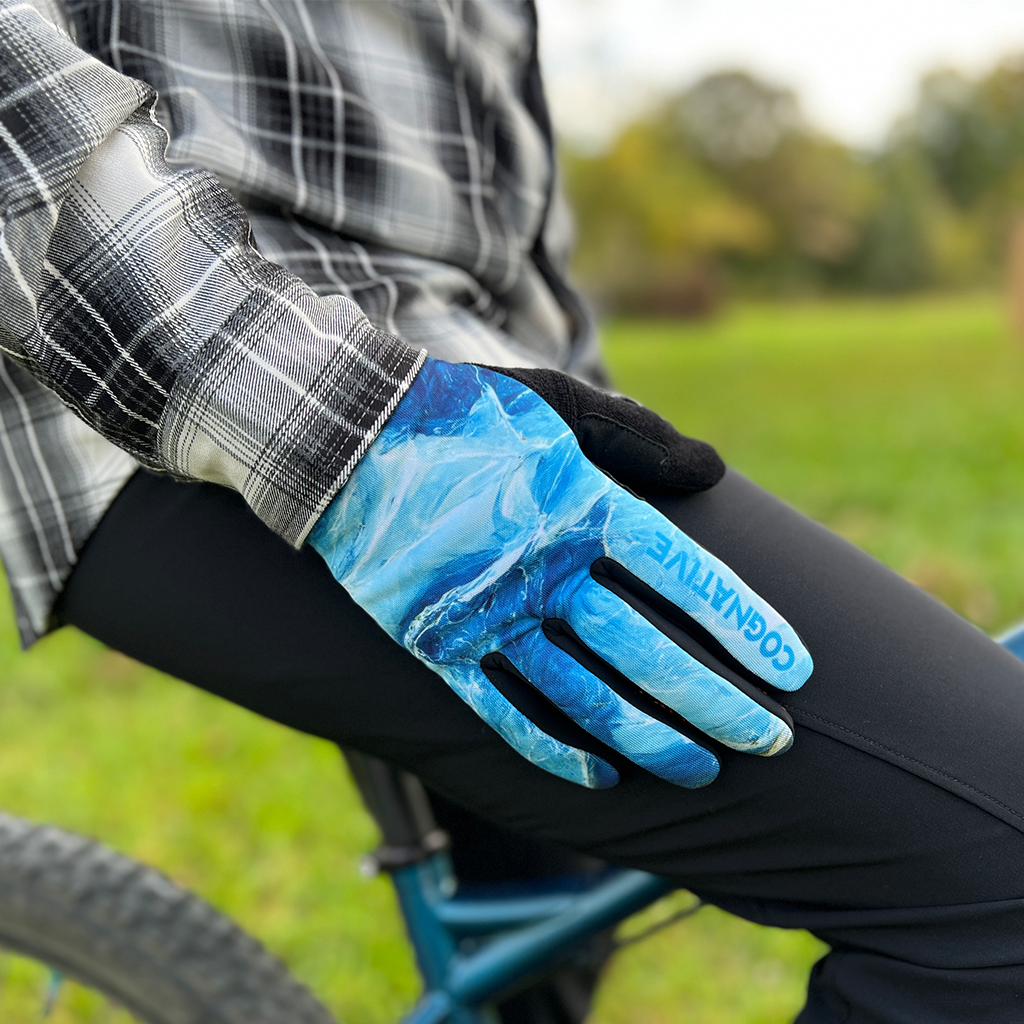 Cold Weather Gloves (Glacier)- Winter Cycling Gloves for Cold