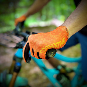 Summer Mountain Bike Glove | Rhodo Orange
