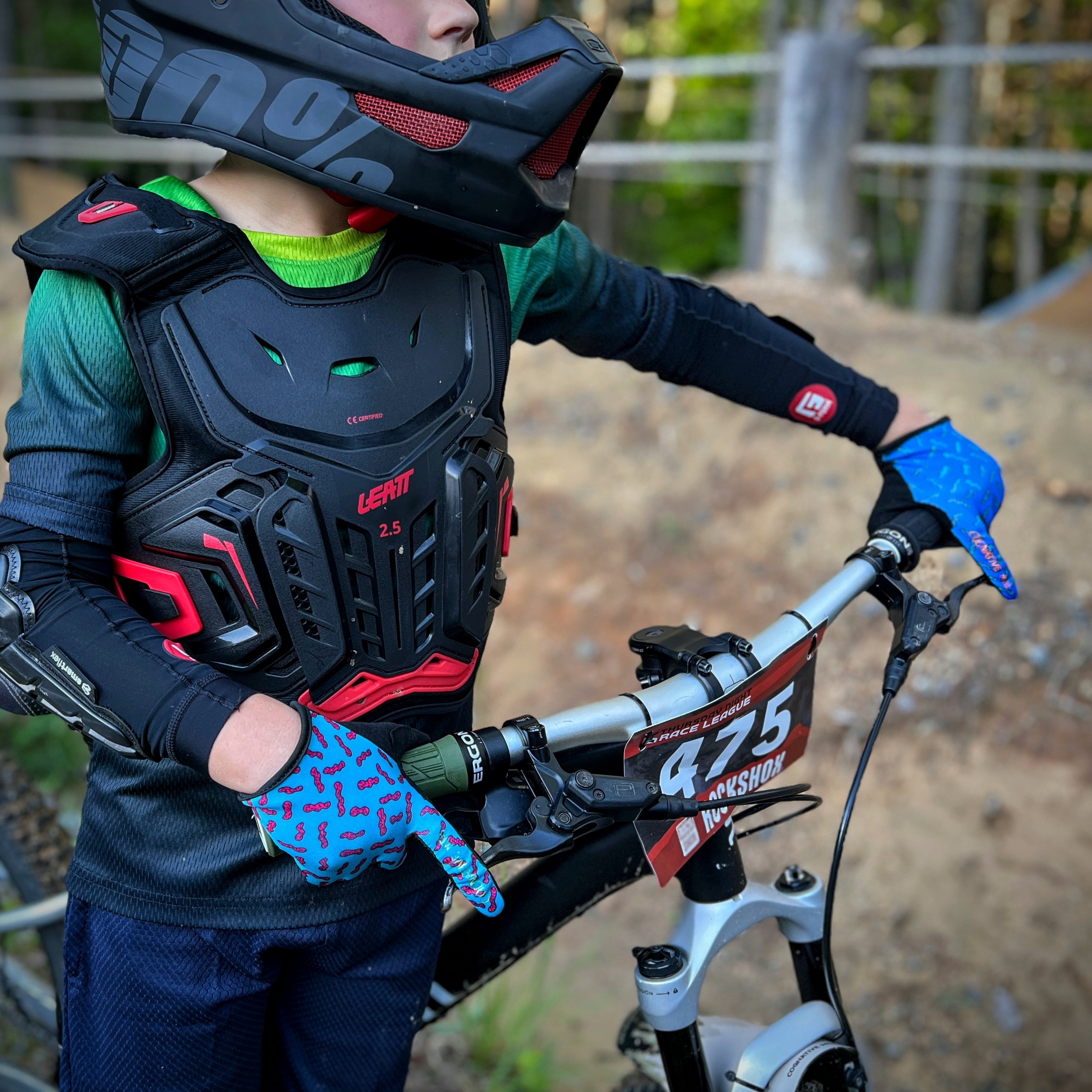 Kids biking gloves online