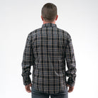 Men's Technical Mountain Bike Flannel - Spruce Blue