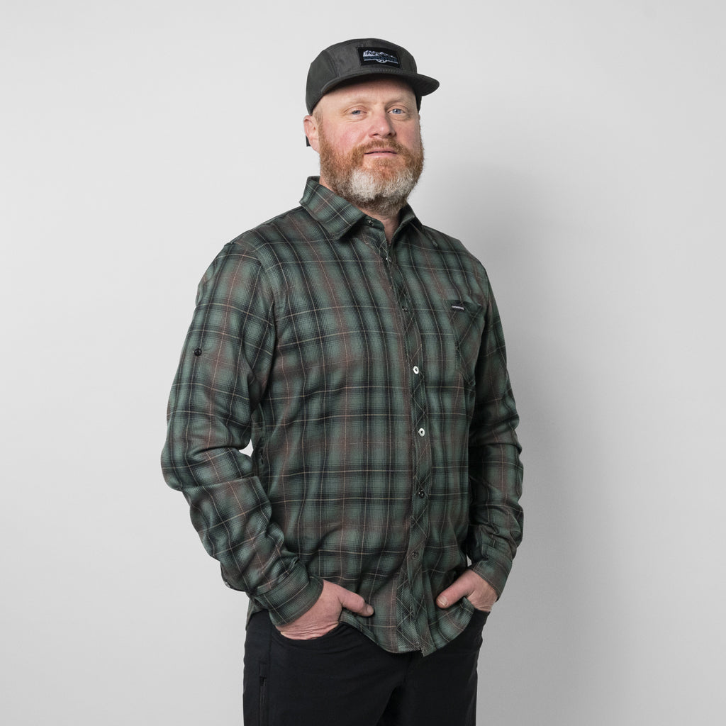 Men's Technical Mountain Bike Flannel