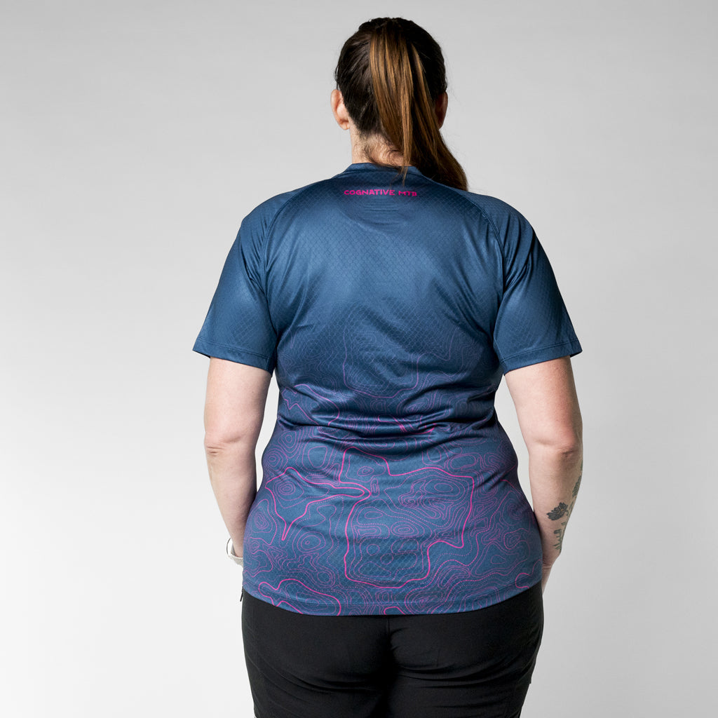 Blue-Pink Topo