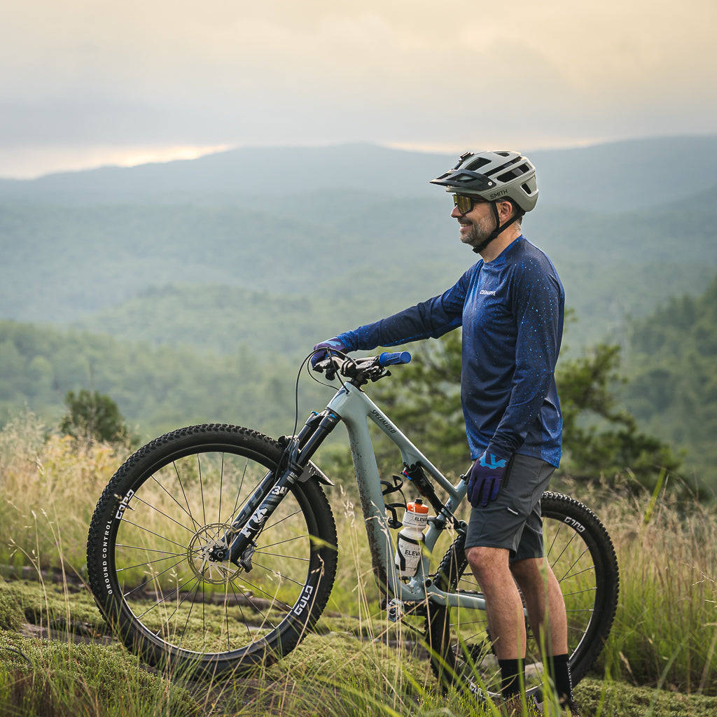 PHEENY【24SS】BASKET MESH RAGLAN SLEEVE SummitAir Long Sleeve Mesh MTB Jersey | Ultralight and