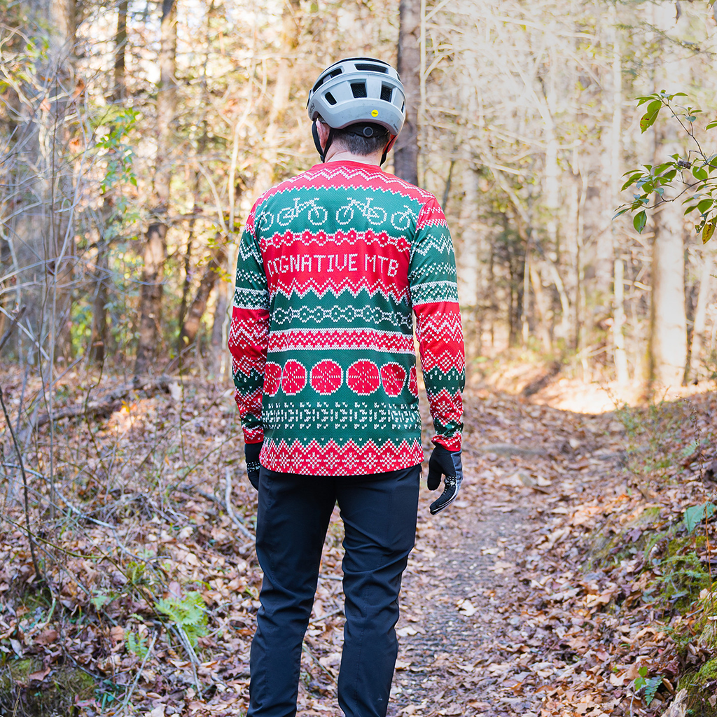 Christmas bike jersey sales