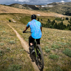 Men's Catalyst Mountain Bike Button-Down Shirt | Dropical Oil Slick