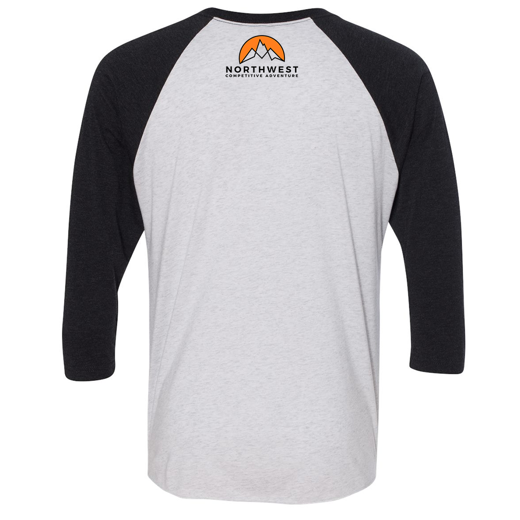 The Big Lonely 3/4 Sleeve Raglan T Shirt (Pre-Order)