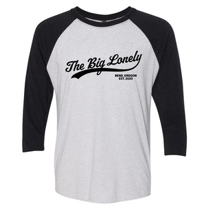 The Big Lonely 3/4 Sleeve Raglan T Shirt (Pre-Order)