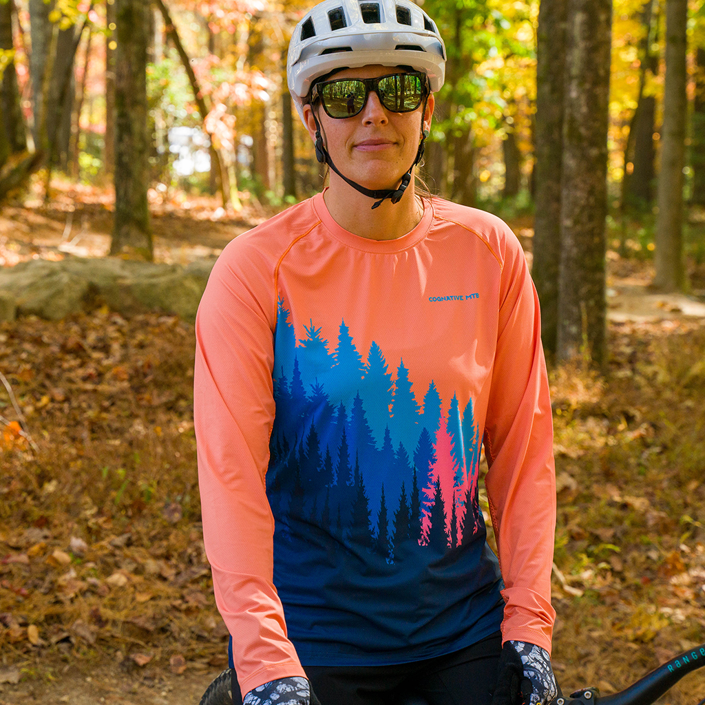 Long sleeve mountain bike discount top