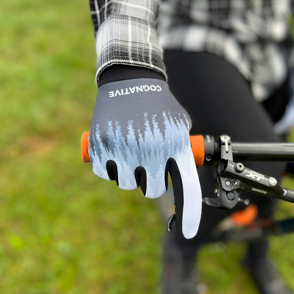 Cold Weather Gloves (Trees)- Winter Cycling Gloves for Cold Weather -  Cognative MTB®