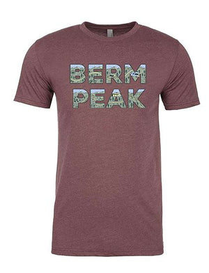 Berm Peak Summer 2021 Men's Shirt (Maroon)