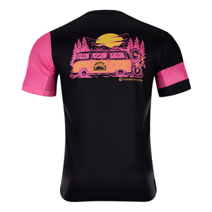 Men's Pink Mountain Bike Jersey - Van Design MTB Jersey - Bike Jersey -  Cognative MTB®