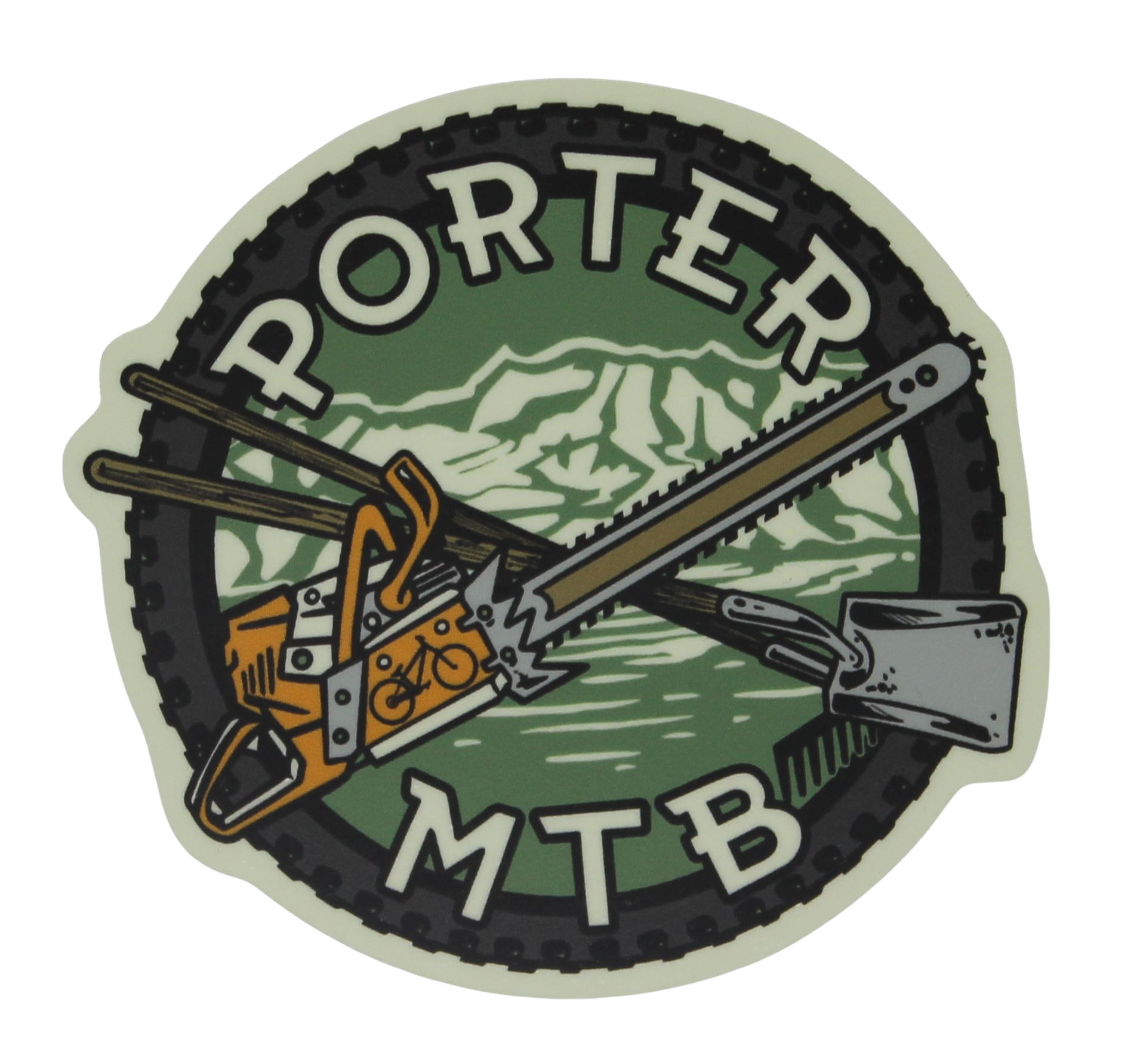 mountainbike sticker Porter MTB Sticker – Cognative MTB®