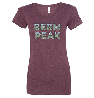 Women's Berm Peak Summer 2021 Shirt (Heather Maroon)
