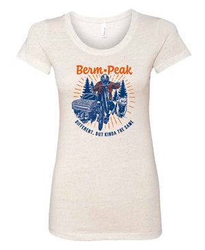 Kinda the Same Berm Peak Women's Shirt (Oatmeal)
