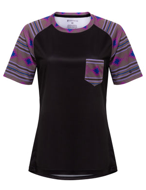 Women's Tempo Jersey (Black/Purple)