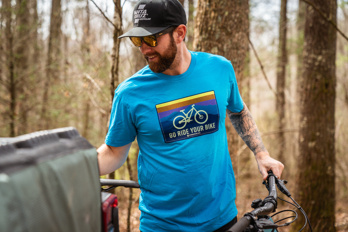 mangel øge involveret Go Ride Your Bike - Men's Mountain Bike t-shirt - MTB t-shirts - Cognative  MTB®
