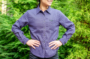 Women's Cognative Technical Flannel - (Purple)