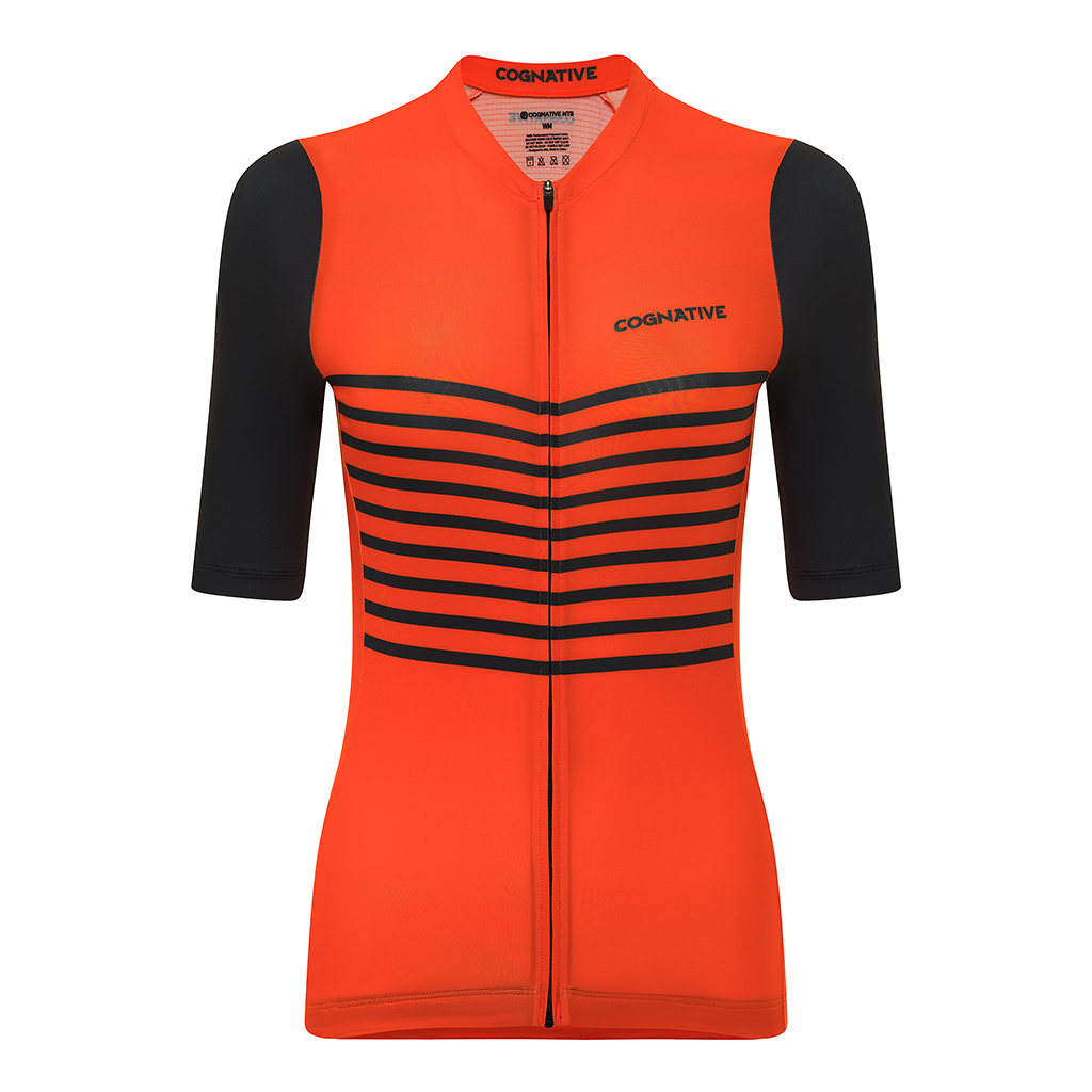Women s Endurance Race Cycling Jersey Flo Red