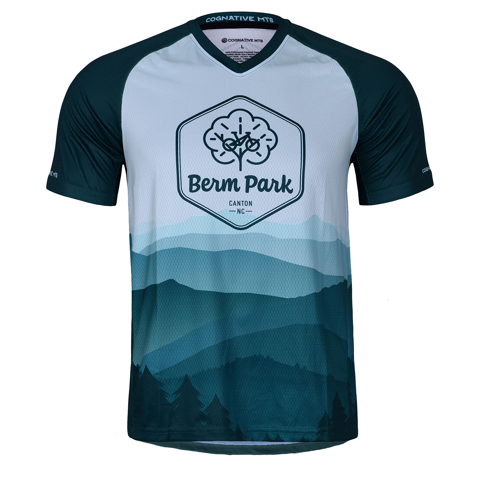 Berm Park - Mountain Bike Jersey - Chestnut Mountain – Cognative MTB®