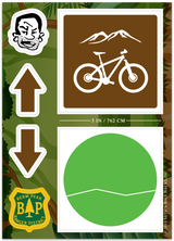 BERM PEAK TRAIL MARKER KIT (3 OPTIONS)