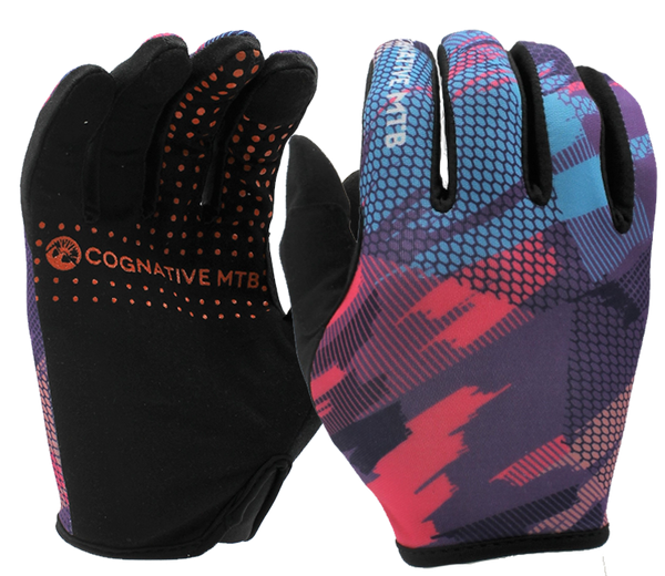 Pink Mountain Bike Gloves - MTB Gloves - Slip on Gloves - Cognative MTB® | Fahrradhandschuhe