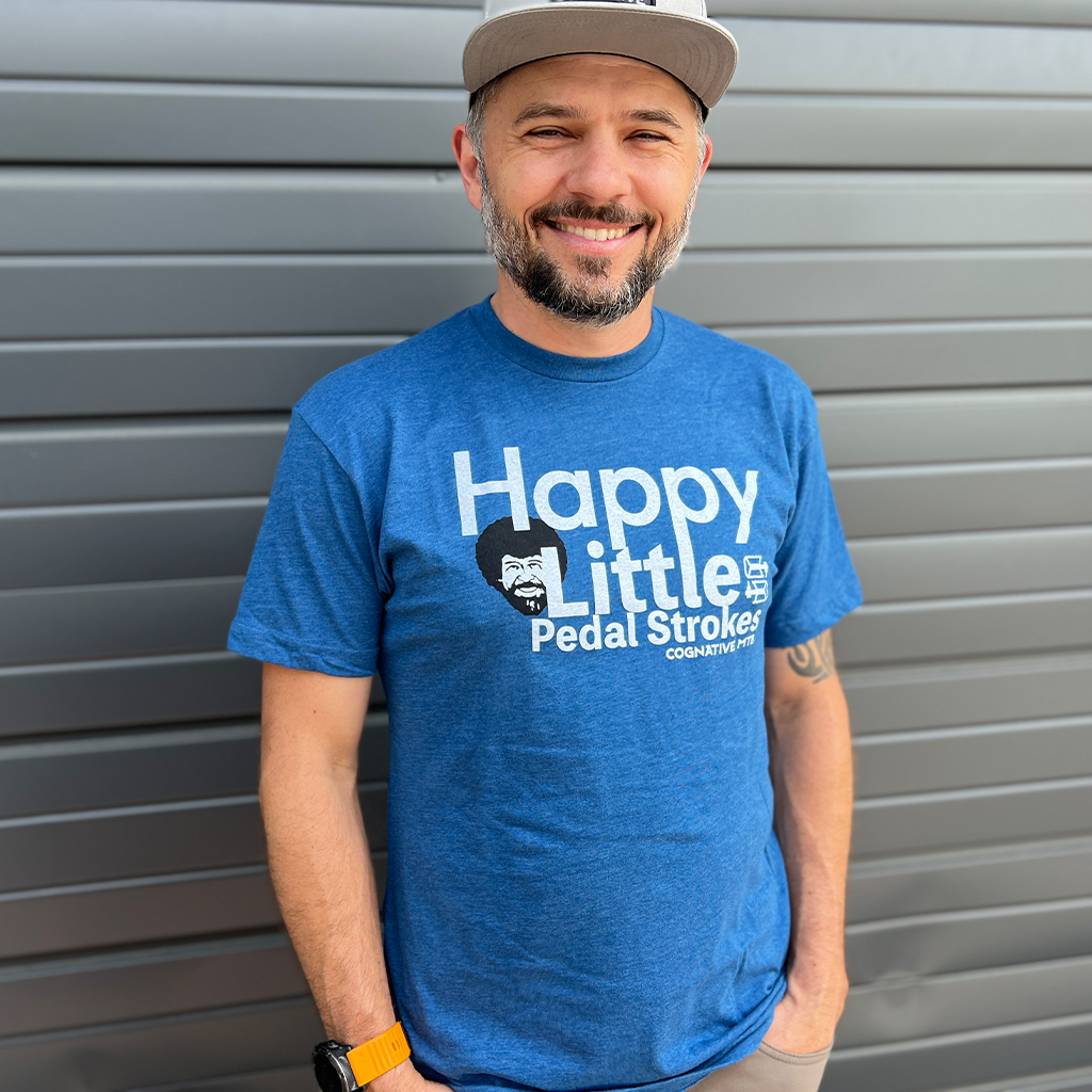 pedal t shirt Happy Little Pedal Strokes Shirt
