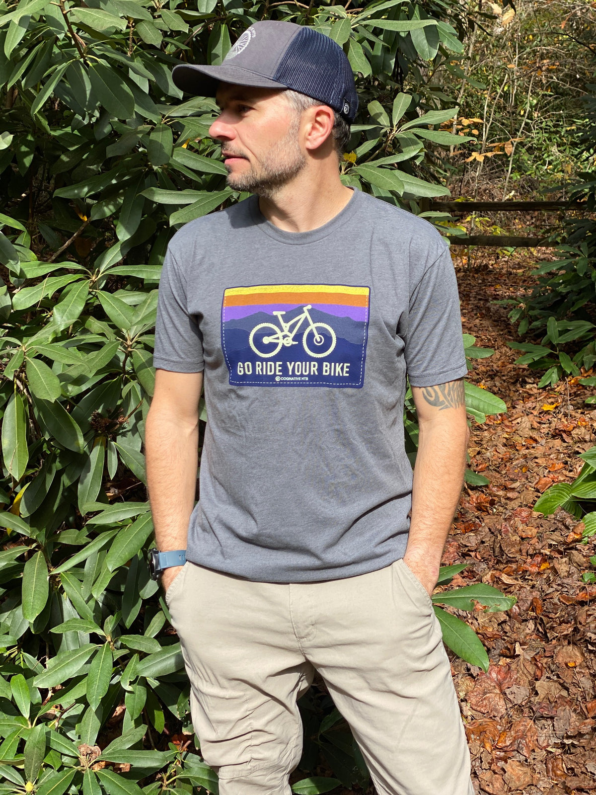 Premium Men's Mountain Bike T-Shirts: Performance Blend MTB Shirts in  Eye-Catching Designs and Colors - Cognative MTB®