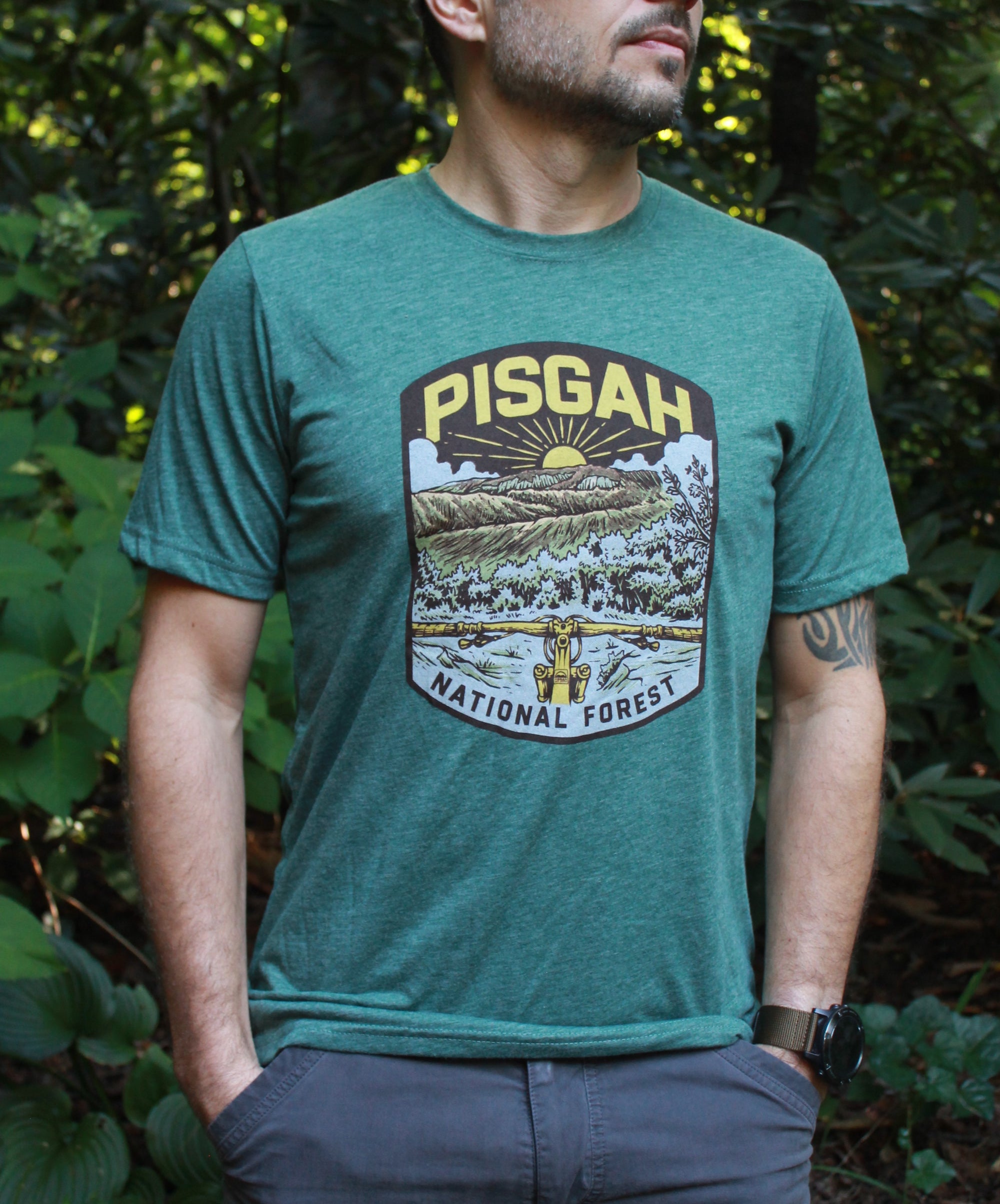Pisgah Looking Glass - Men's Shirt (Pine)