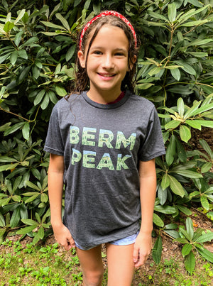 Berm Peak Summer 2021 Youth Shirt (Heather Charcoal)