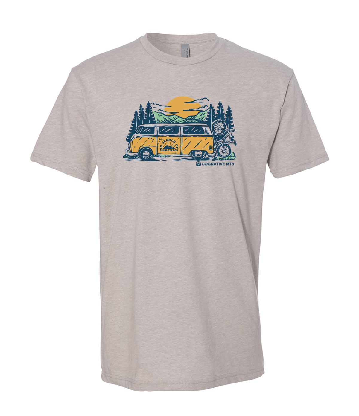 In Search of Singletrack - Men's MTB Shirt - Cognative MTB - Cognative MTB®