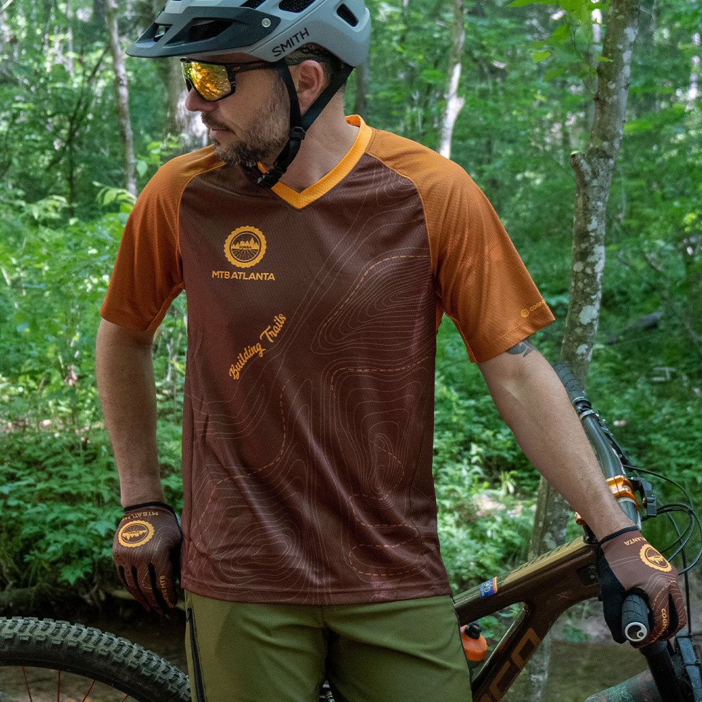 Men's Mountain Bike (MTB) Cycling Jersey - Short Sleeve, Lightweight & Breathable