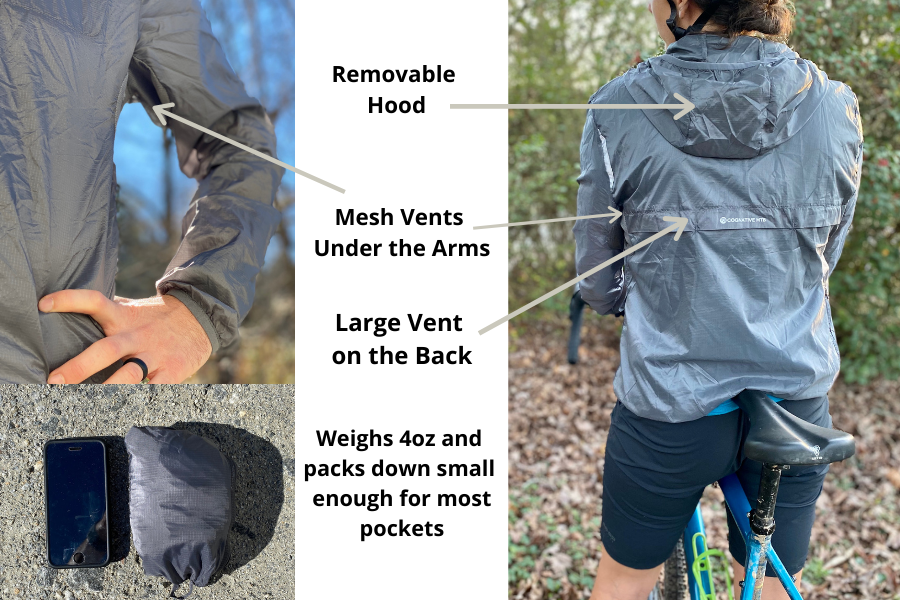 Women's Adapt Packable Jacket (Gunmetal Gray)