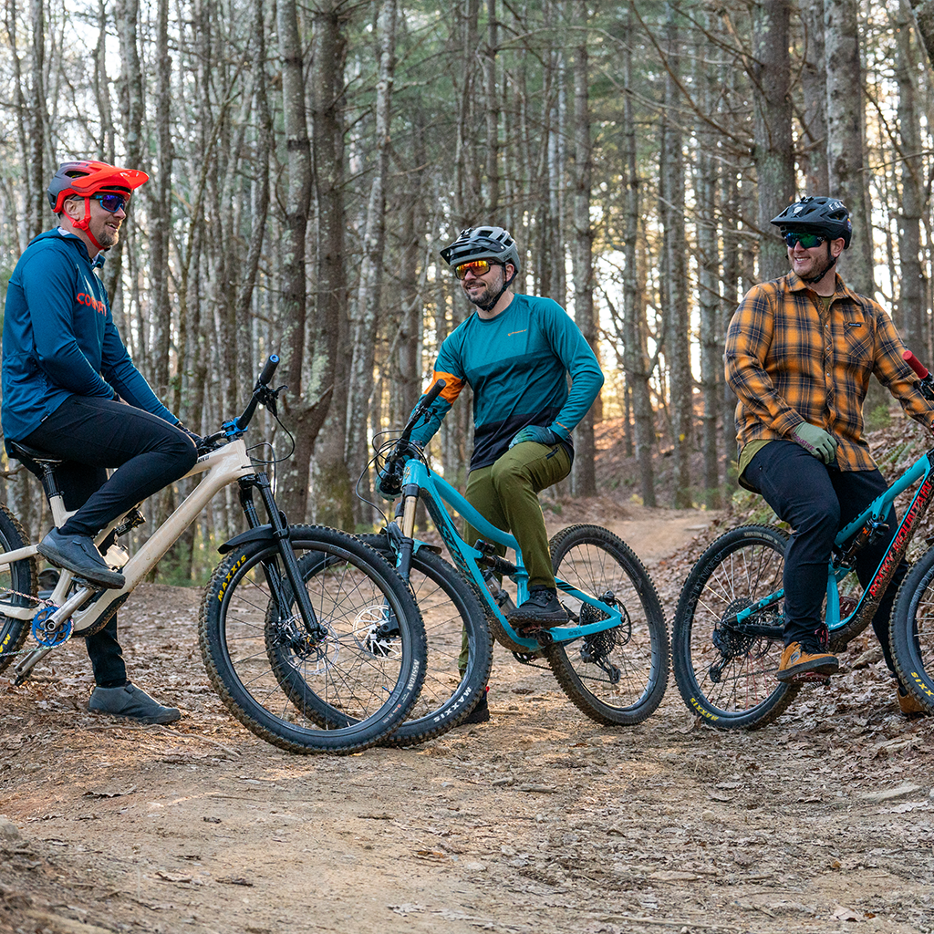 Black Mountain Bike Pants for Men Trail Ready Lightweight