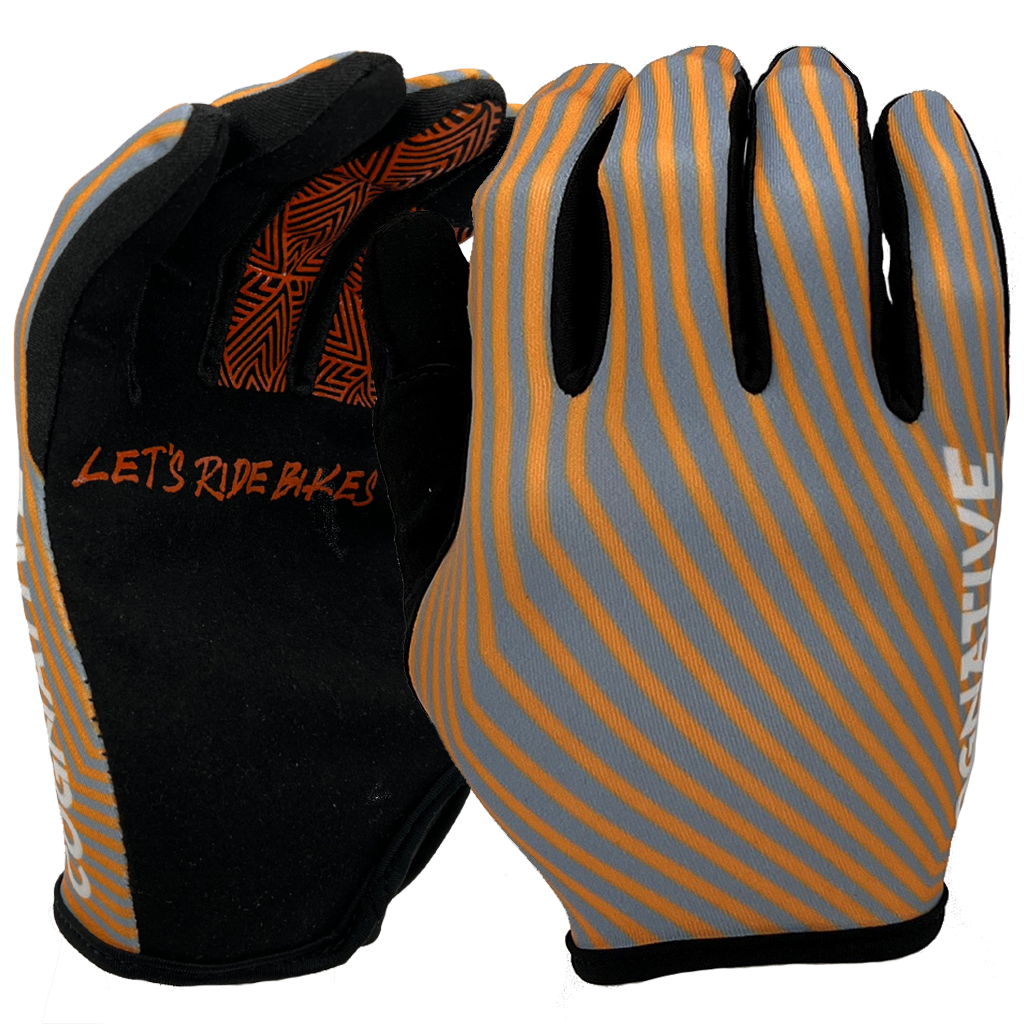 Orange mountain bike gloves hotsell