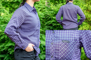 Women's Cognative Technical Flannel - (Purple)