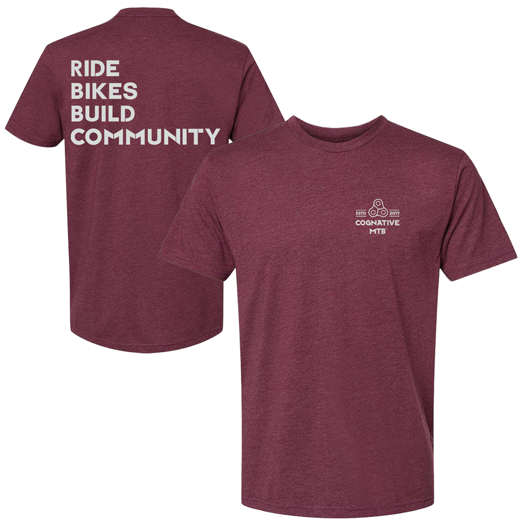 Men's Ride Bikes Build Community Shirt (2 Color Options)